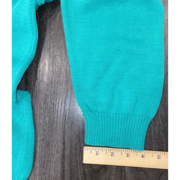 Alex Stevens Green Santa-Saurus Rex Ugly Christmas Pullover Sweater Size XLarge - Picture 12 of 14